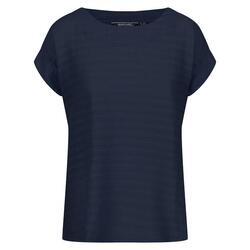 Dames Adine Gestreept Tshirt (Marine)