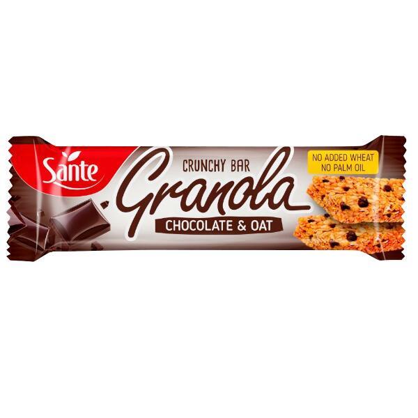 SANTE Granola Crunchy Bar Owsiany 40g