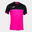 T-Shirt Manga Curta Padel Homem Joma Montreal Rosa Fluor