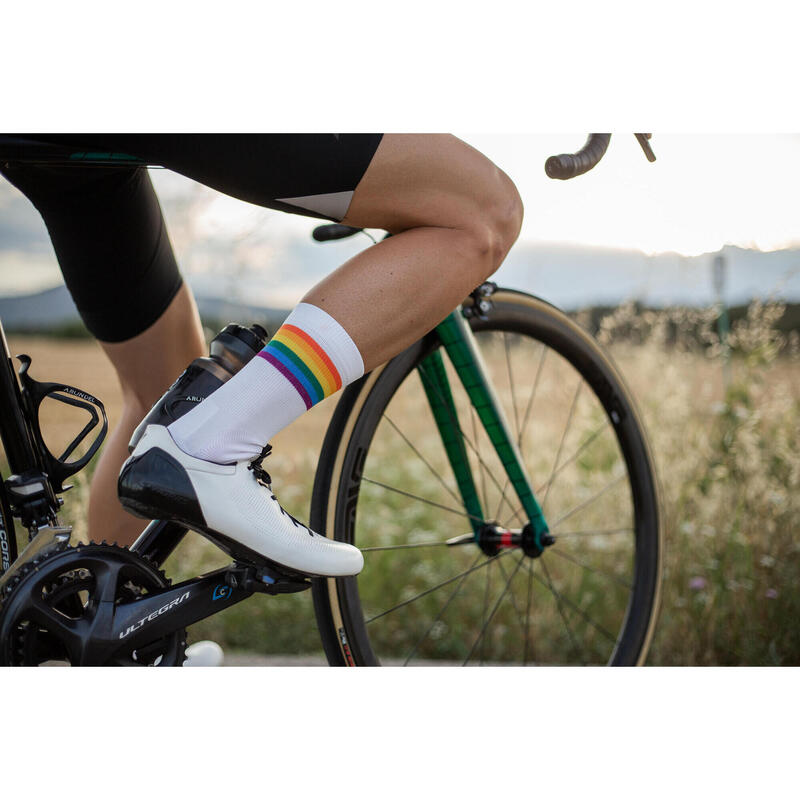 Chaussettes -Unisex Statement Pride 2 paquet et casquette de vélo de route Pride