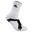 wucht P3.1 Unisex Mid Cut Badminton Socks - White/Black