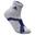 Wucht P3.1 Low Cut Badminton Socks - Grey/Indigo