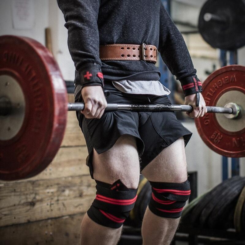 Harbinger Red line knee wraps