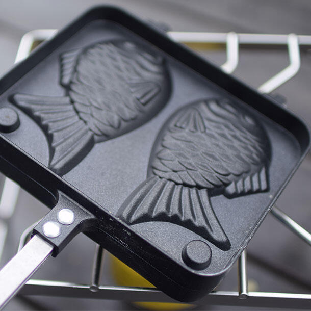 Camping Cooker Sandwich Maker - Taiyaki Maker