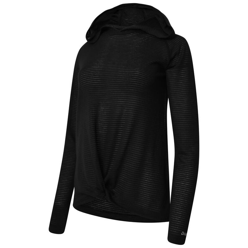 Dames Zie Resultaten Lichtgewicht Hoodie (Zwart)