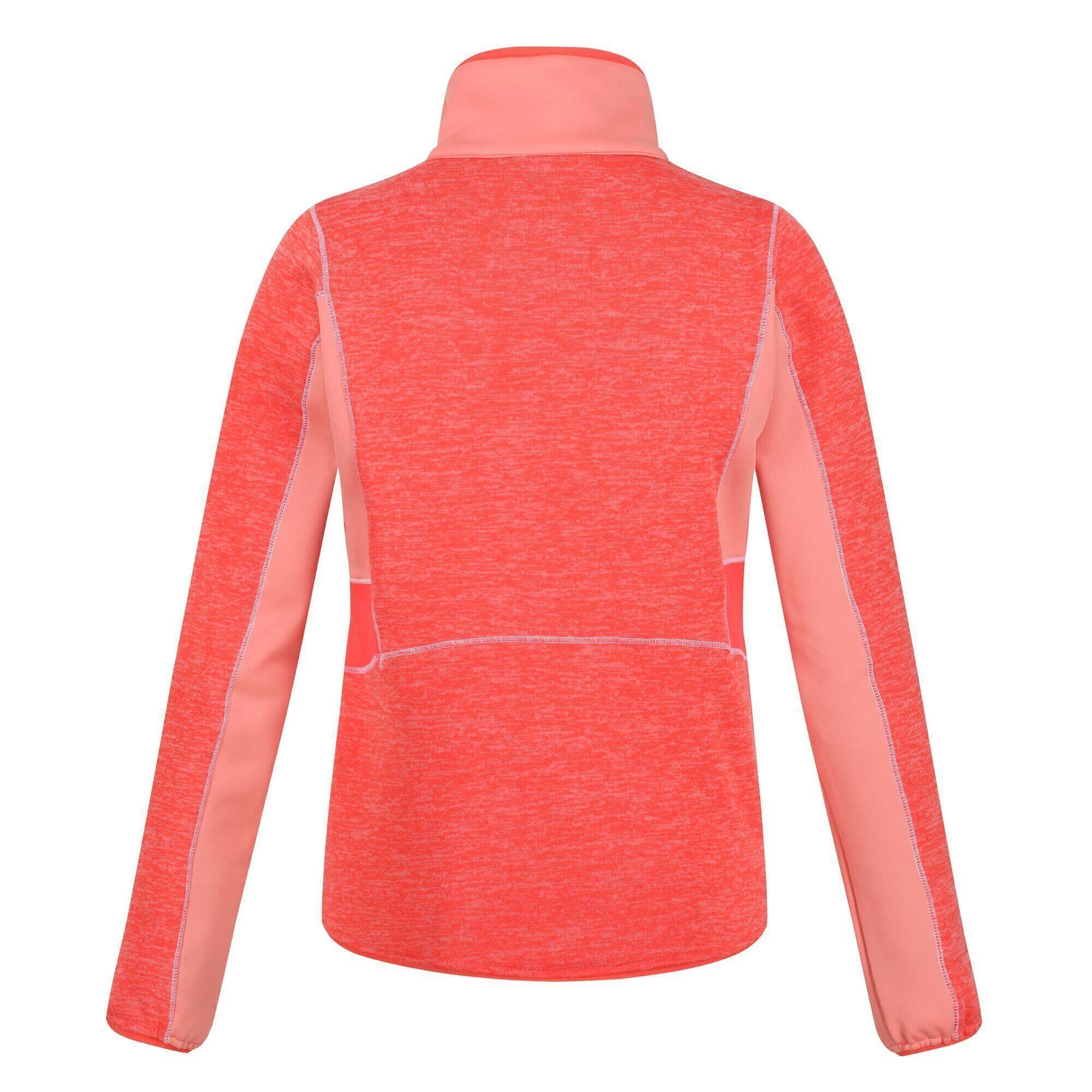 Womens/Ladies Lindalla III Fleece (Neon Peach/Fusion Coral) 2/5