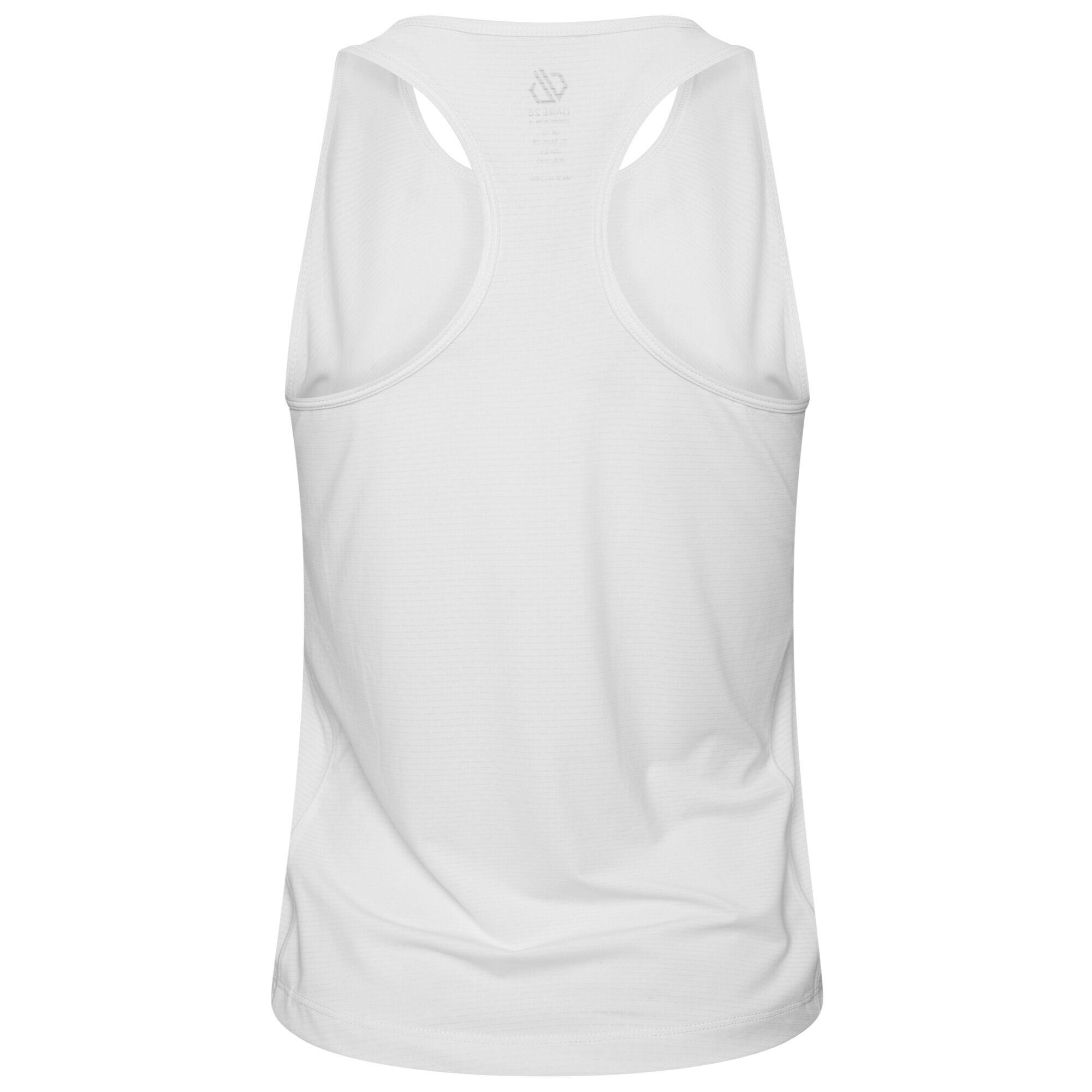Womens/Ladies Crystallize Active Vest (White) 2/5