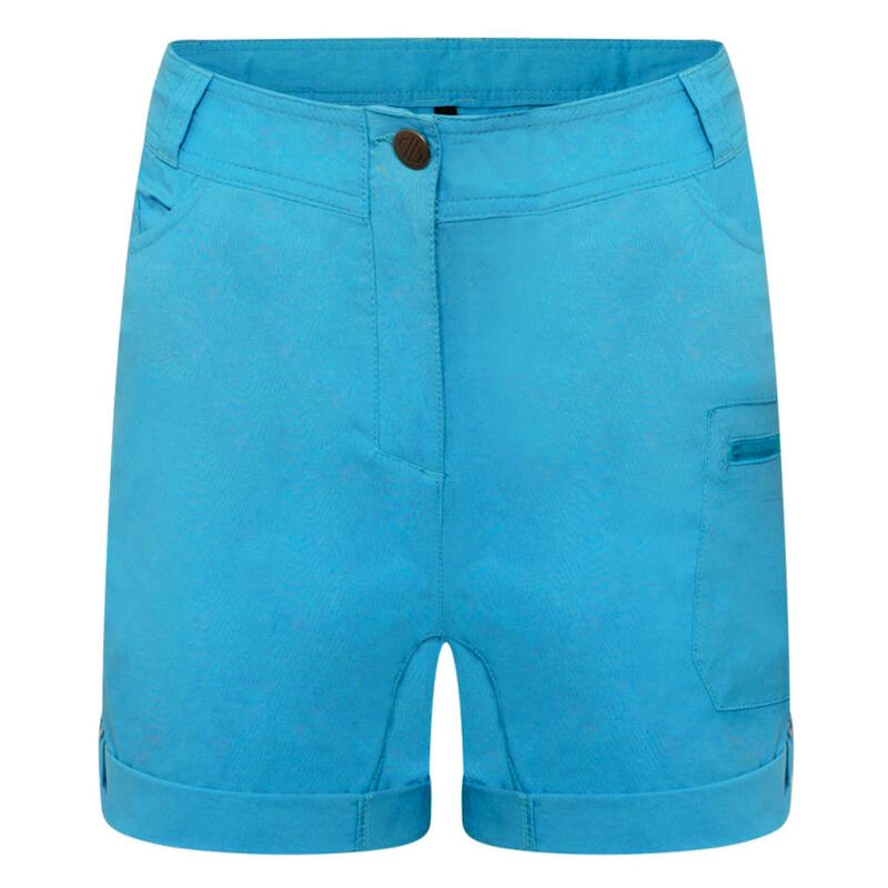 Dare2b Womens/Ladies Melodic II Multi Pocket Walking Shorts (Capri Blue)