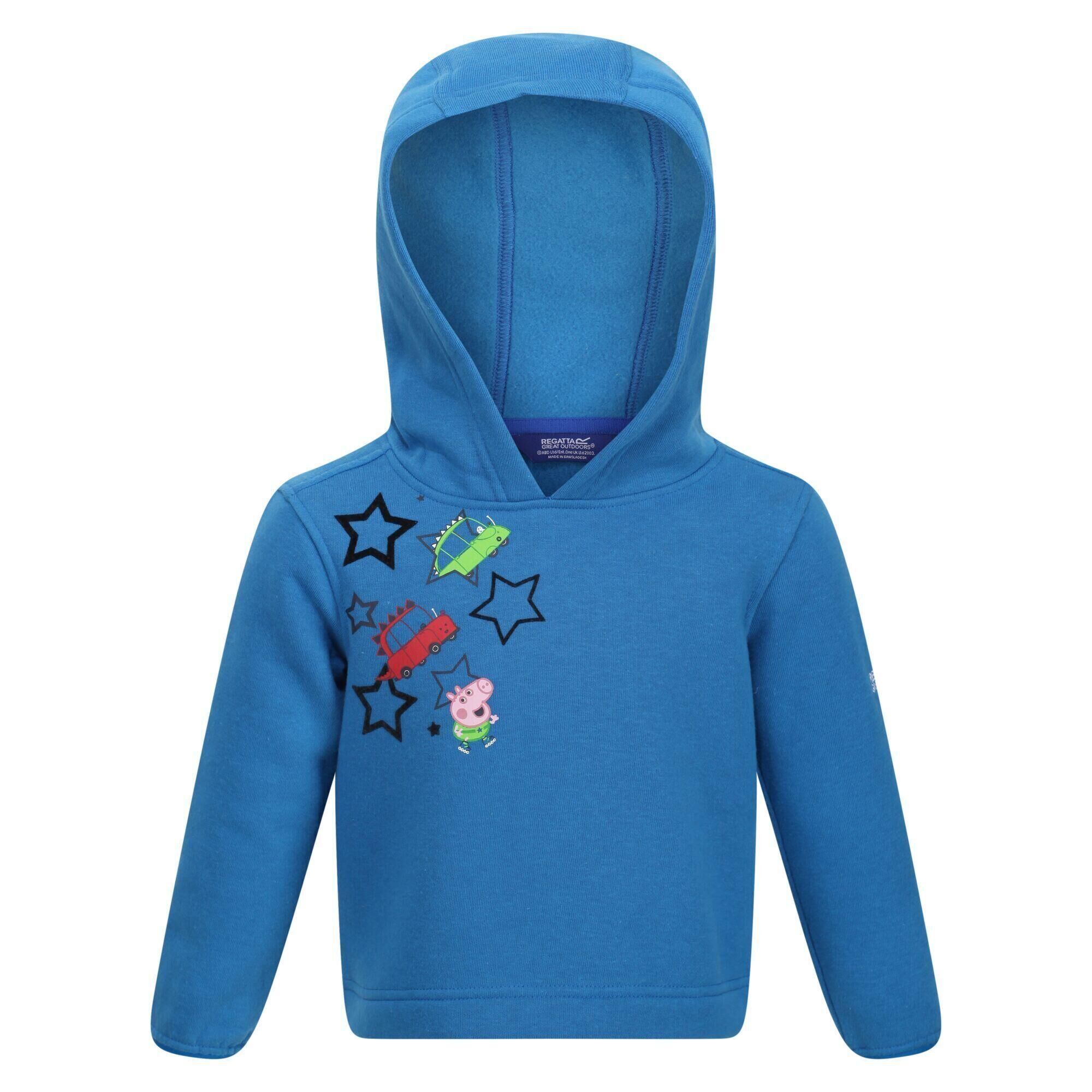 REGATTA Childrens/Kids Peppa Pig Hoodie (Imperial Blue)