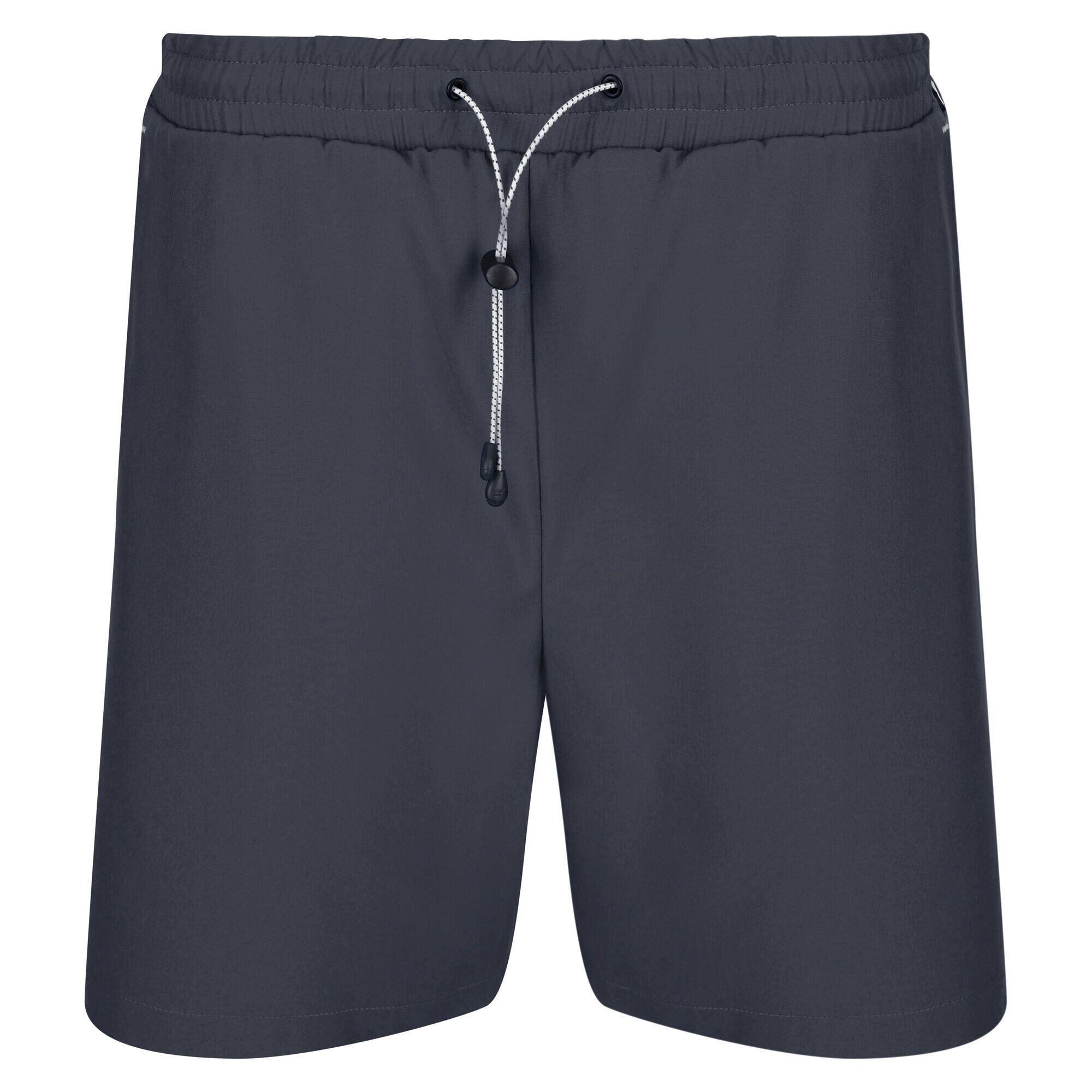 REGATTA Mens Hilston 2 in 1 Shorts (India Grey)