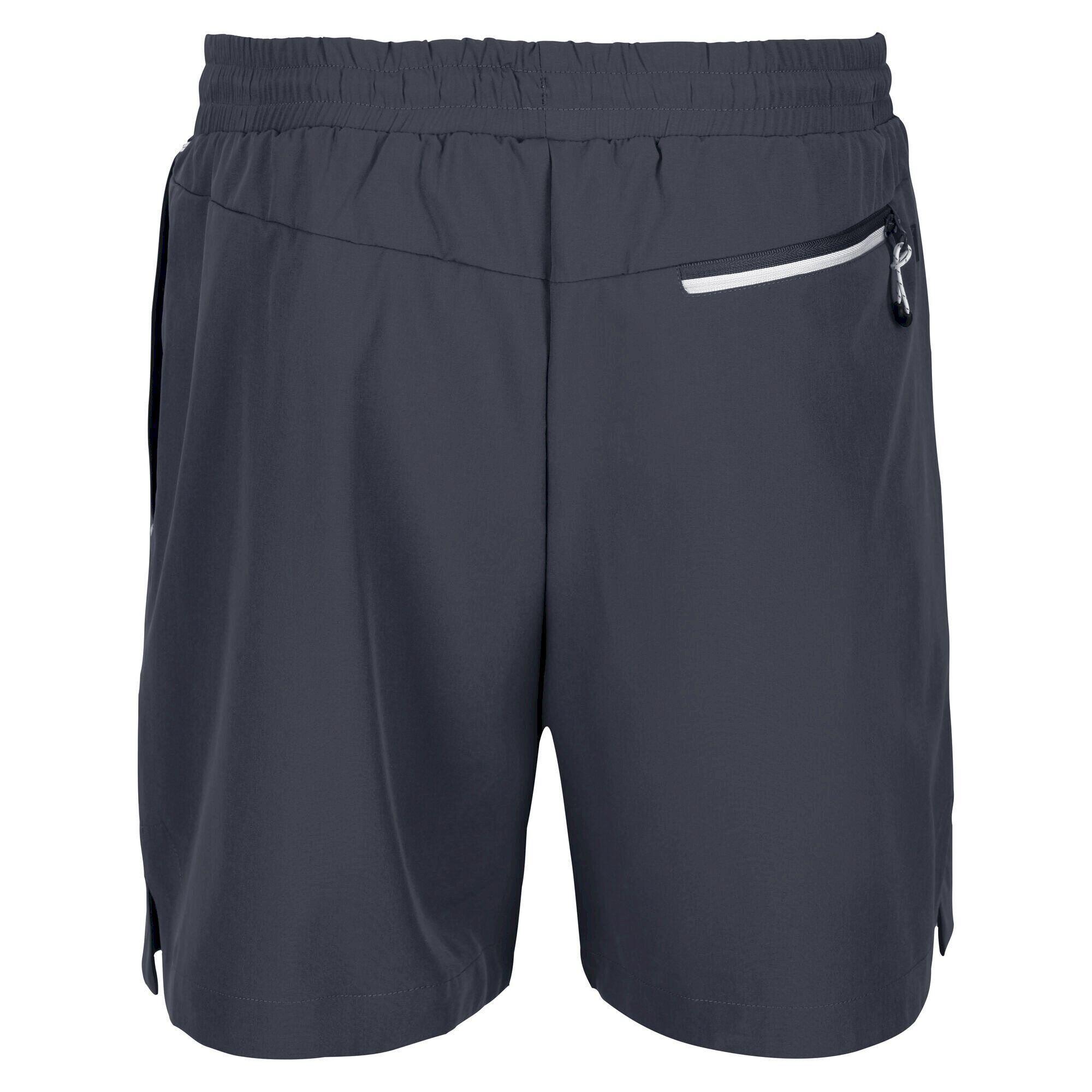 Mens Hilston 2 in 1 Shorts (India Grey) 2/5
