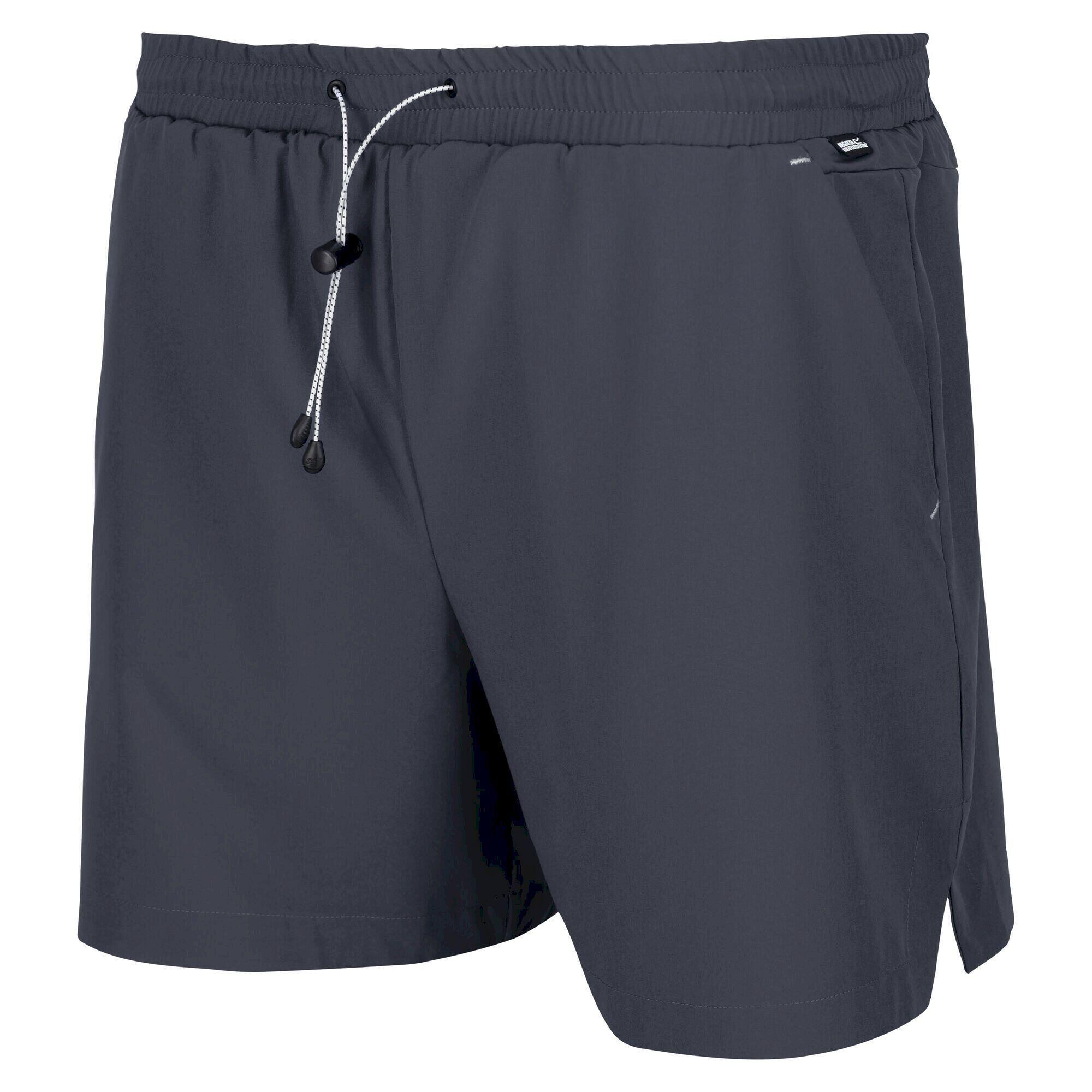 Mens Hilston 2 in 1 Shorts (India Grey) 4/5