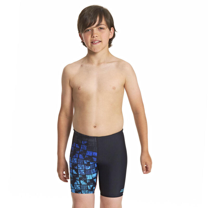 Rascal Boy's Swimming Mid Jammer - Navy Blue