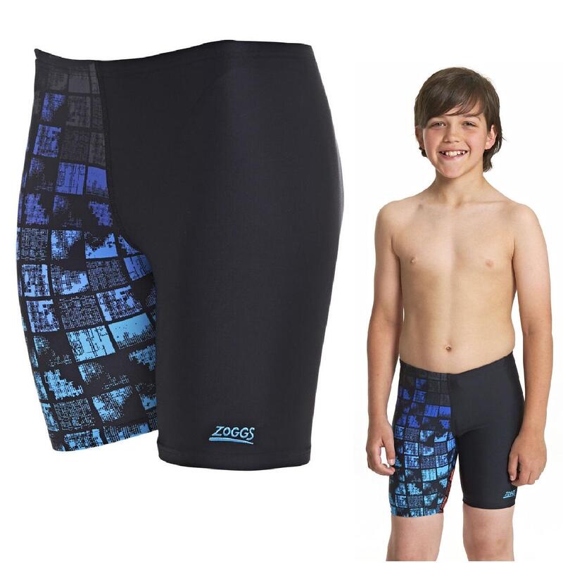 Rascal Boy's Swimming Mid Jammer - Navy Blue