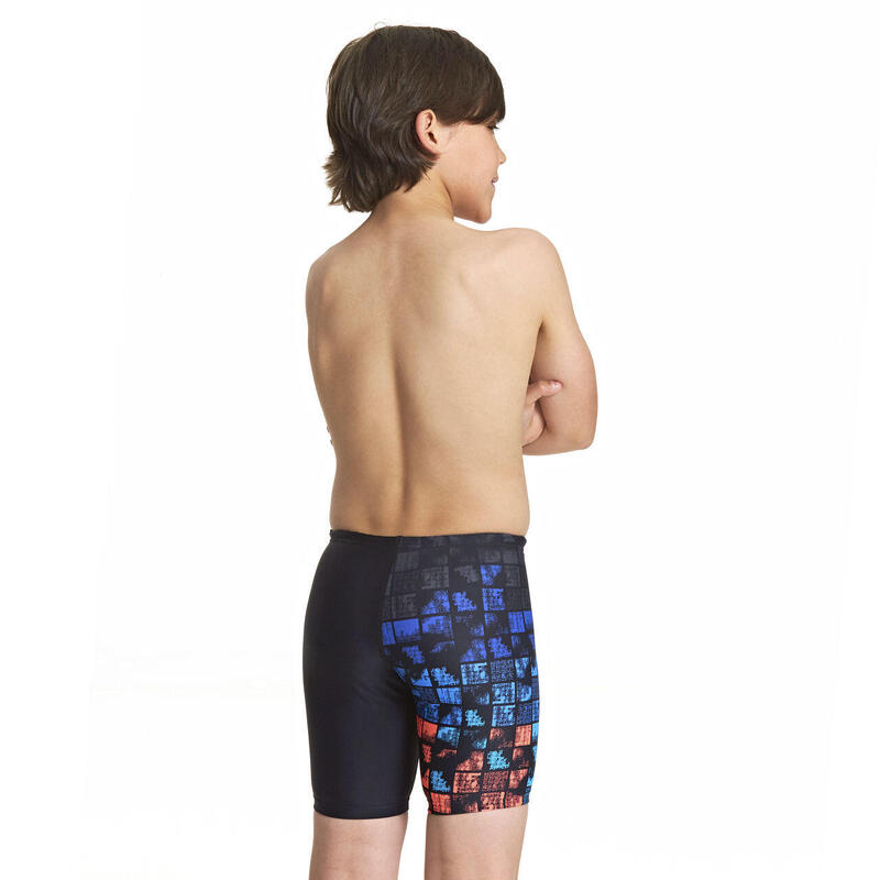 Rascal Boy's Swimming Mid Jammer - Navy Blue