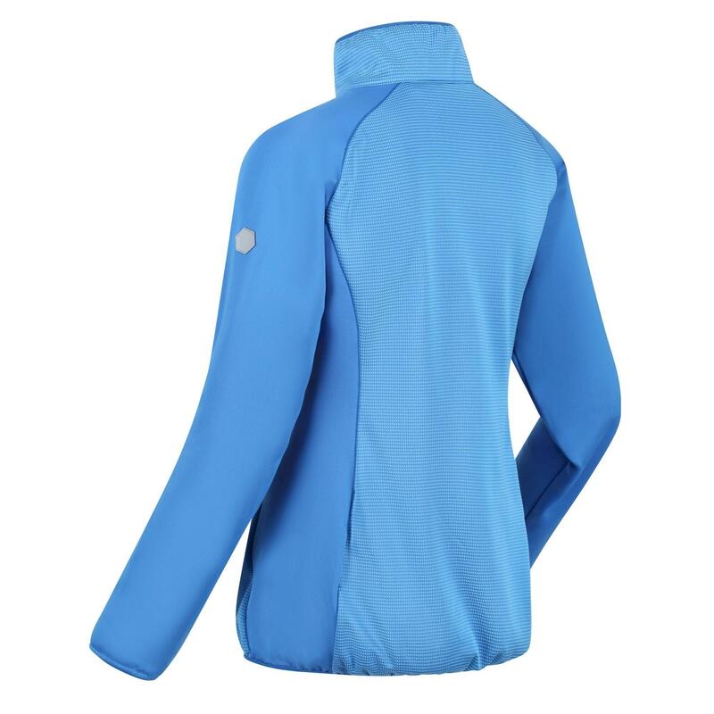 "Highton II" Fleece mit halbem Reißverschluss für Damen Sonic-Blau