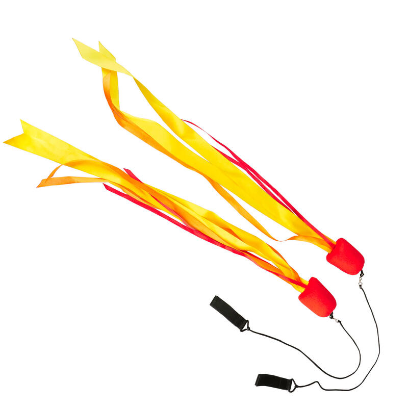 Elemental Ribbon Poi-Fire