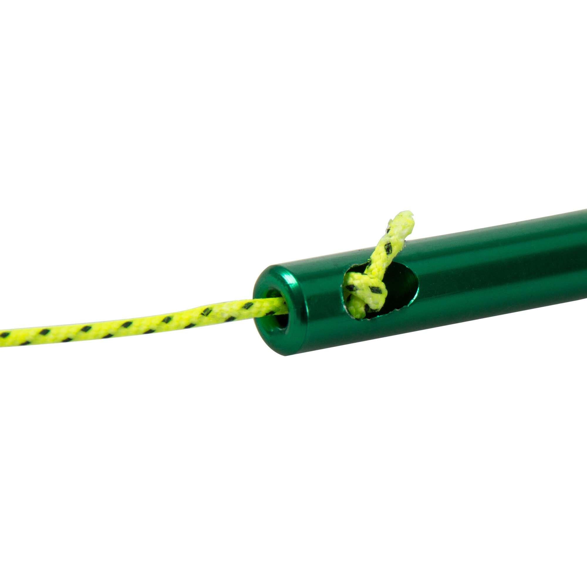 Green Juggle Dream Coloured Aluminium Diabolo Handsticks 3/5