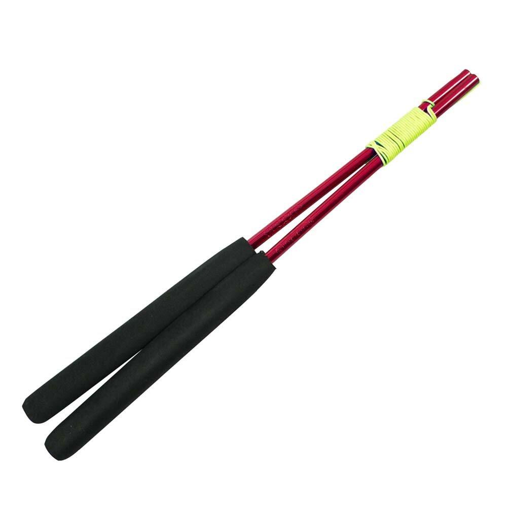 Red Juggle Dream Coloured Aluminium Diabolo Handsticks 1/4