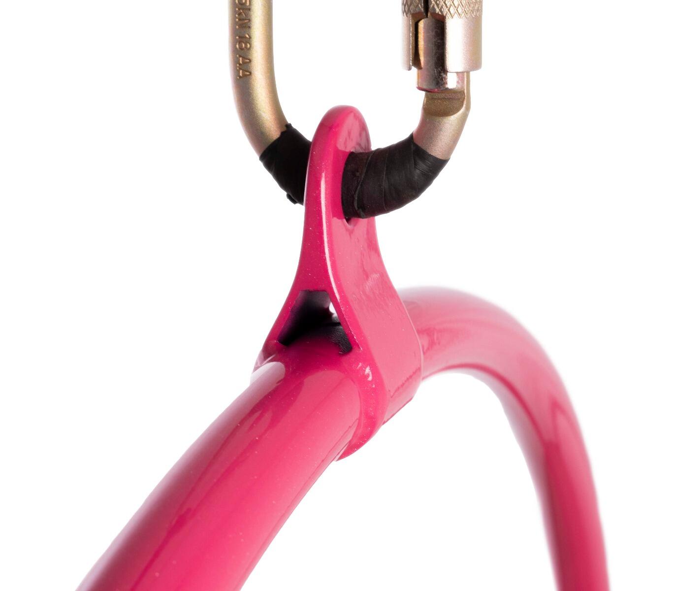 Firetoys 1 Point Aerial Hoop - Pink Sparkle 3/5