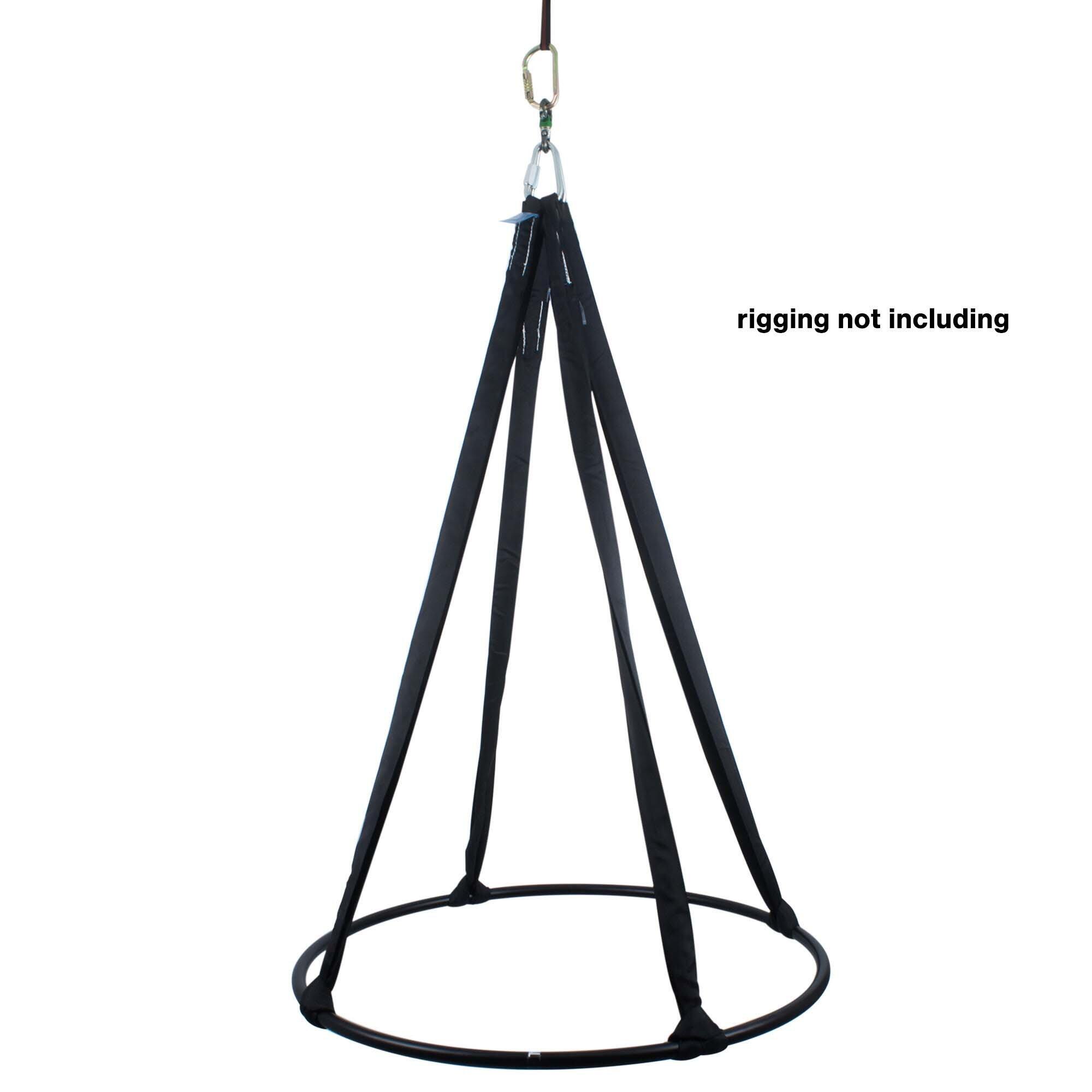 Firetoys 0 Point Aerial Hoop - Black 3/5