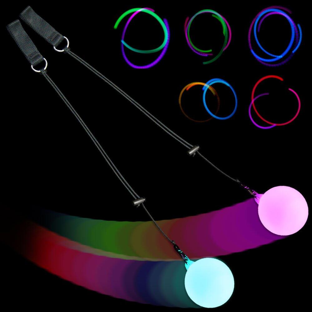 FIRETOYS Firetoys Slow Fade Multi-Coloured LED Glow Poi