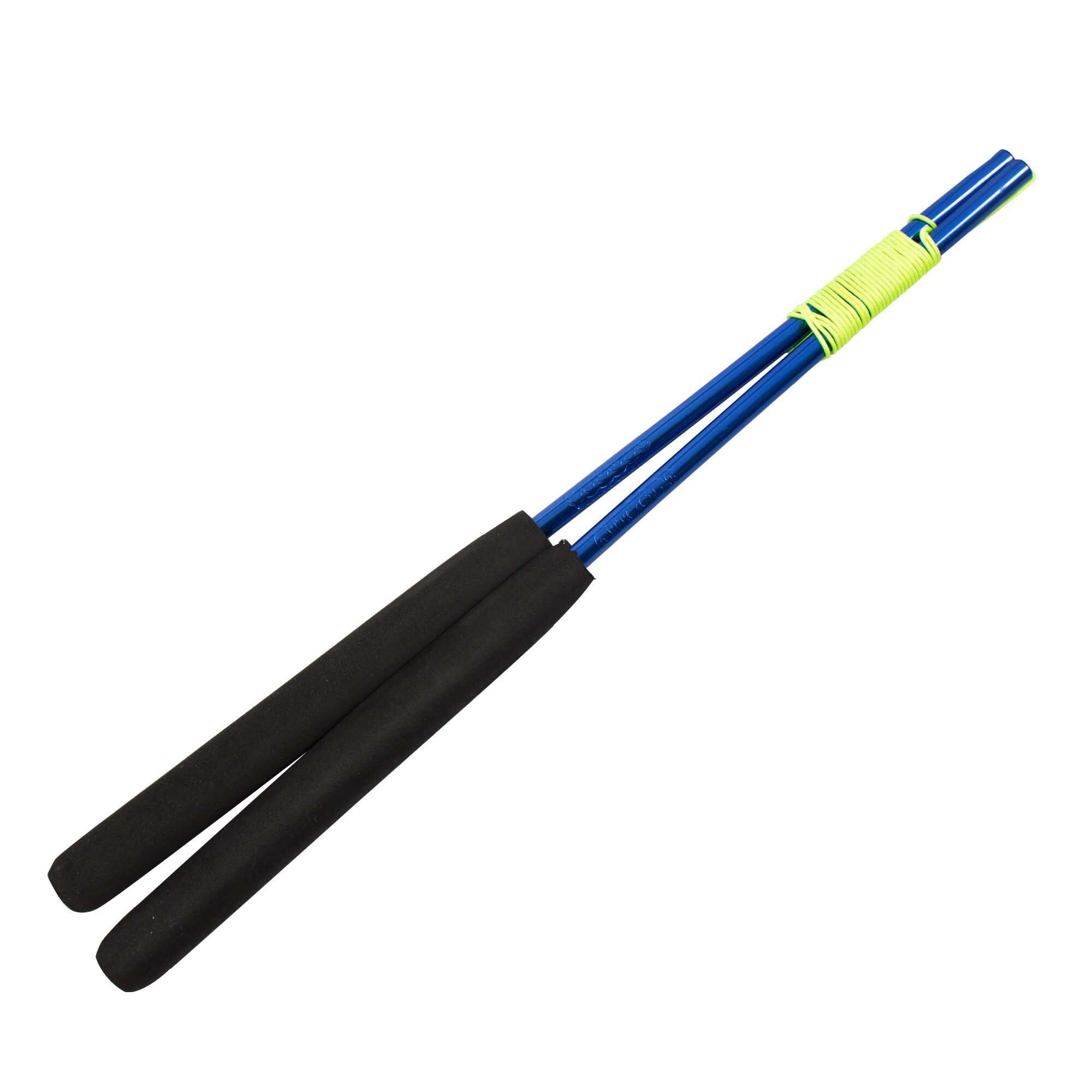 Blue Juggle Dream Coloured Aluminium Diabolo Handsticks 1/4