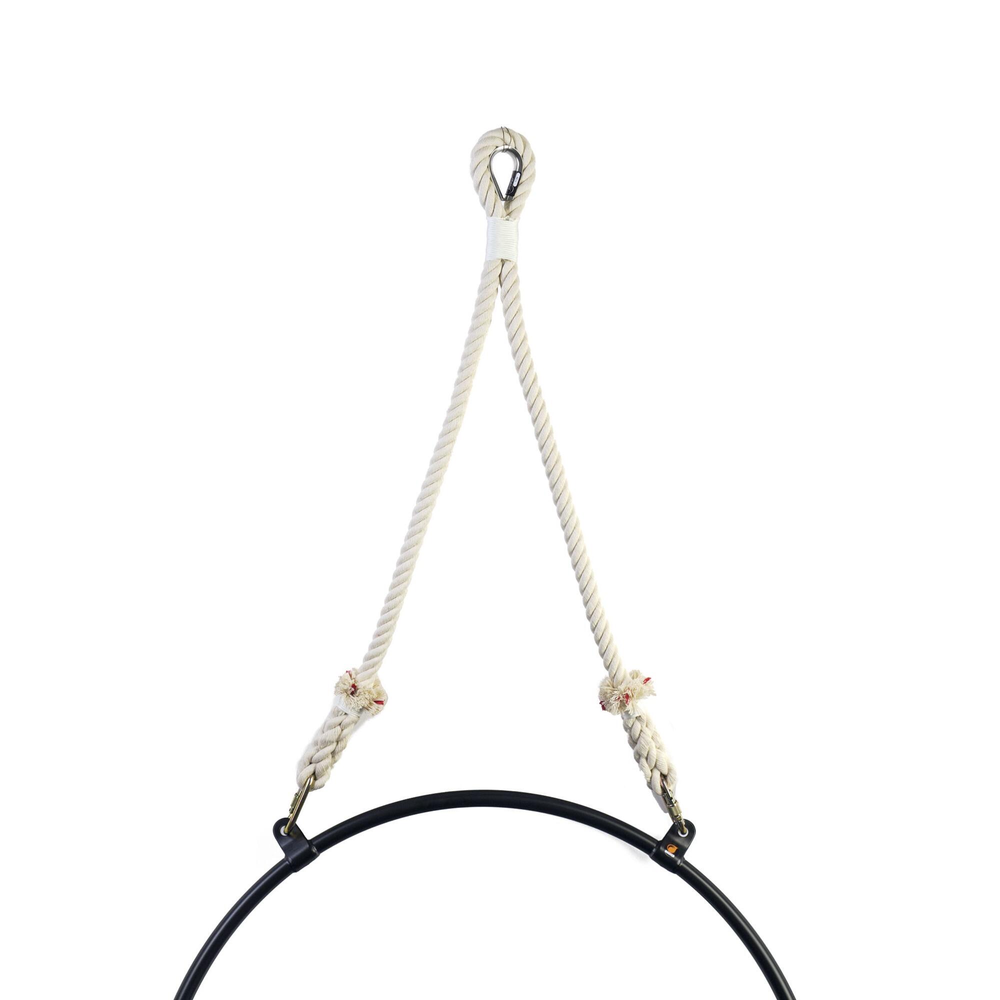 Prodigy Dyna-Core Triangle Hanging Rope-White 2/3