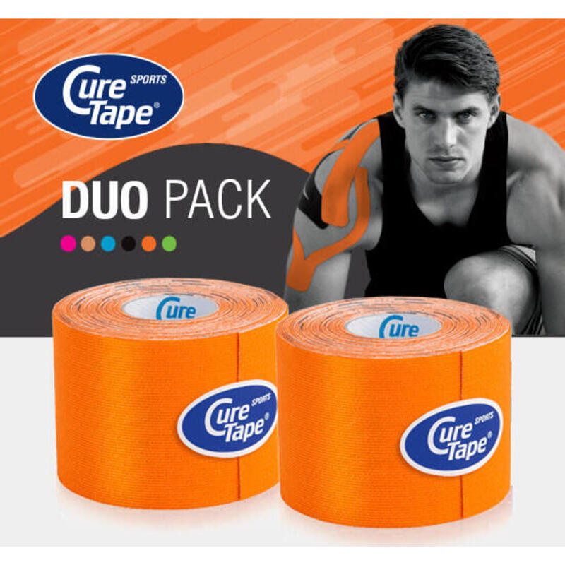 CureTape® SPORTS Kinesiotape - Speciale aanbieding set - Oranje