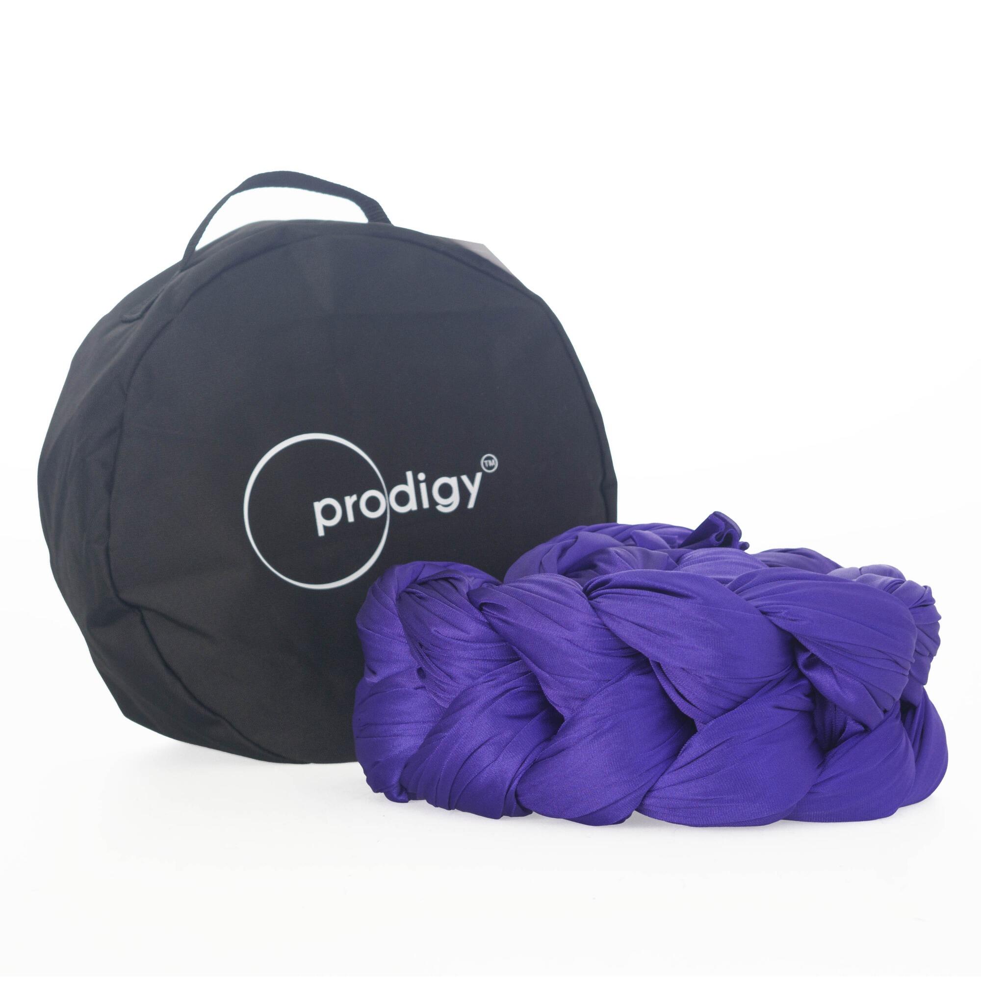 6m Prodigy Aerial Fabric for Hammocks - Purple with round Prodigy bag 1/5