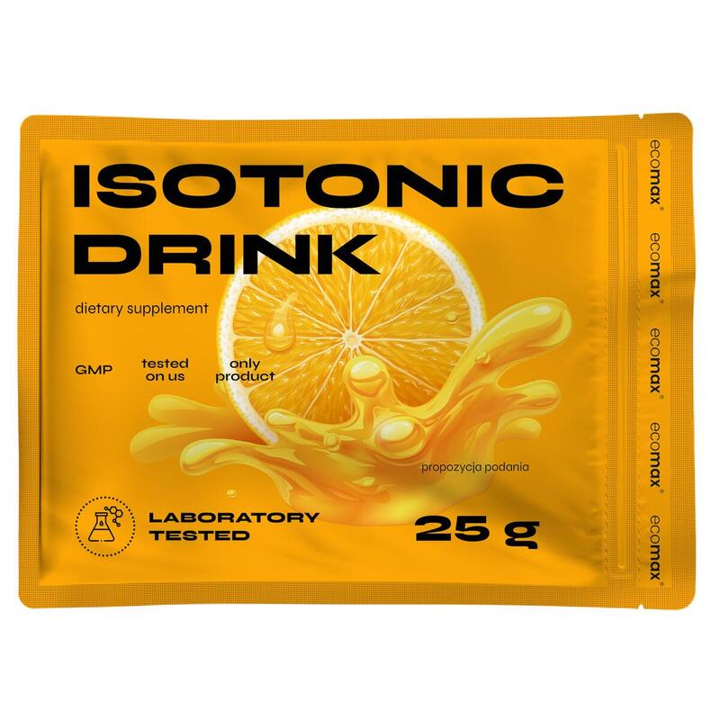 Isotonic Drink ECOMAX 25 g Pomarańcza