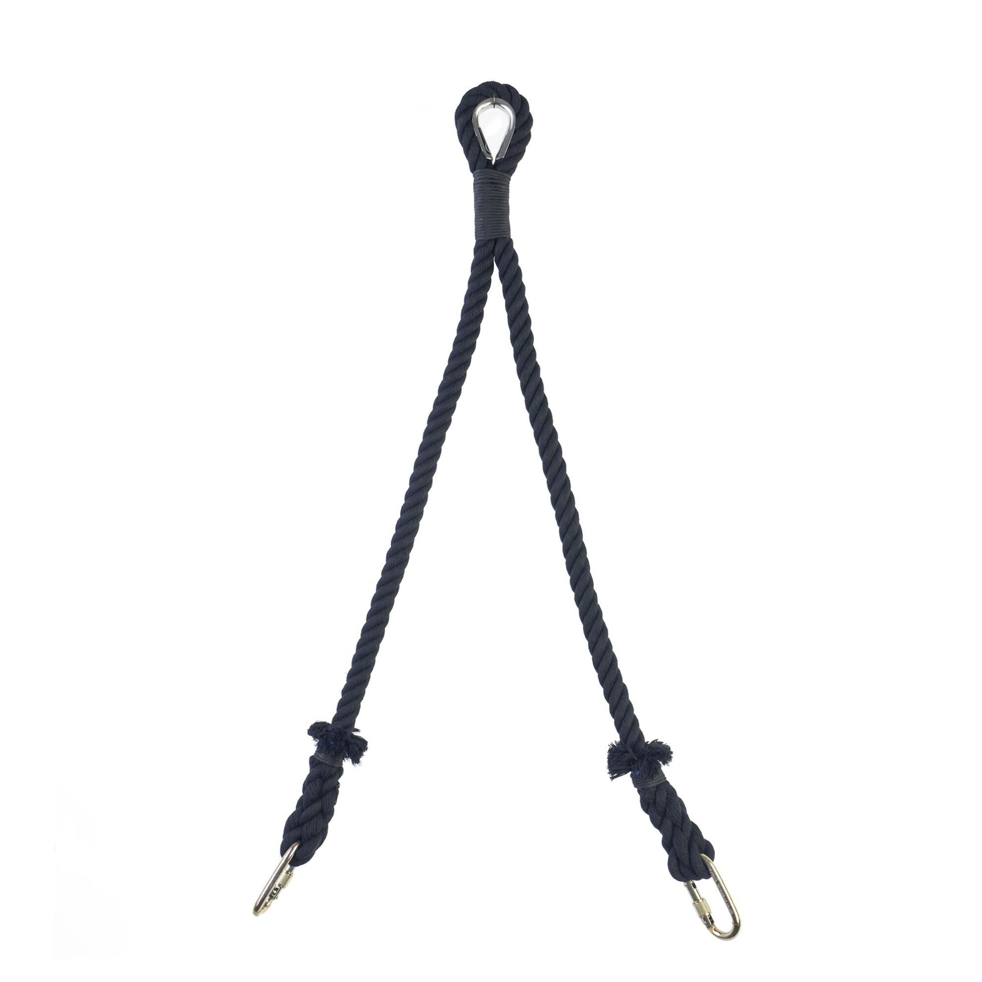 Prodigy Dyna-Core Triangle Hanging Rope-Black 1/3