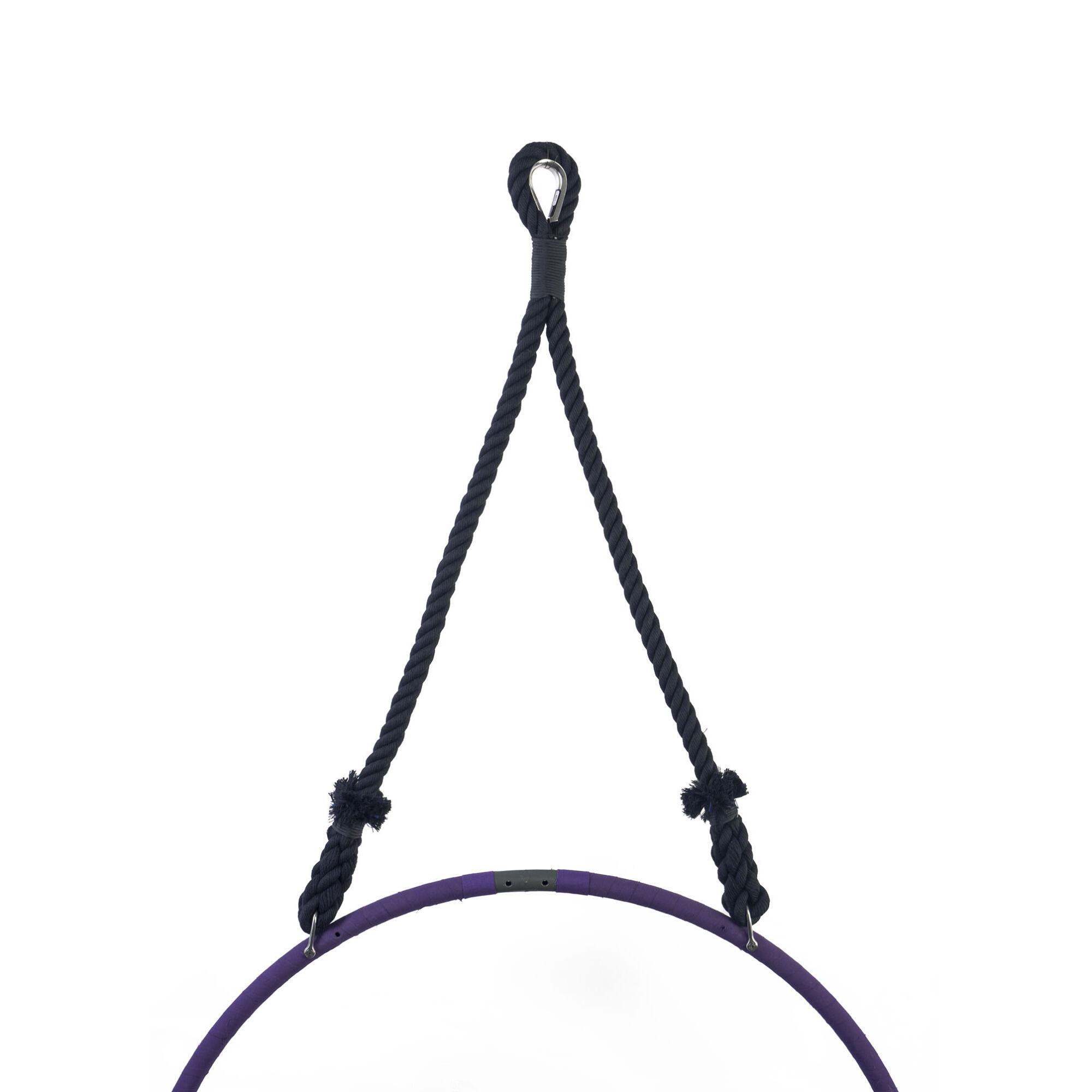Prodigy Dyna-Core Triangle Hanging Rope-Black 3/3