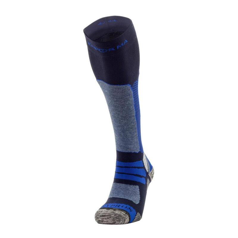 SKI-SOCKEN - KYPROS - MOUTAINEERING - ANTIBAKTERIELL - BLAU