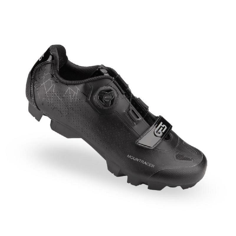 Zapatilla Ciclismo Montaña MTB Mountracer-2 Ges Negra