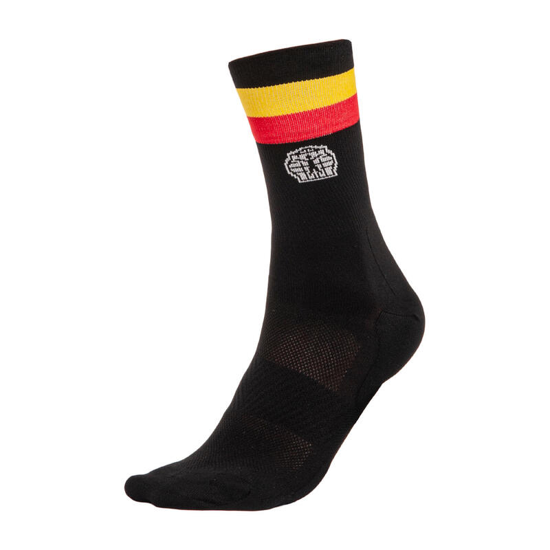 Radsocken (3er-Pack) – Schwarz - Official Team Belgium