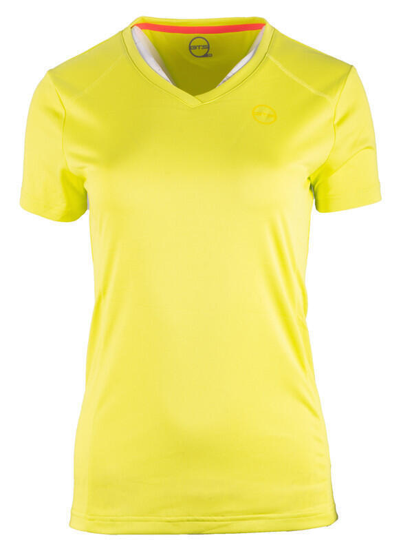 Camiseta GTS 211021L con bolsillo Mujer running y senderismo.