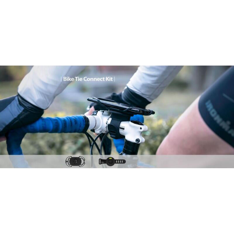 Soporte para móvil para bicicleta y correr de silicona Bike Tie Connect Kit G