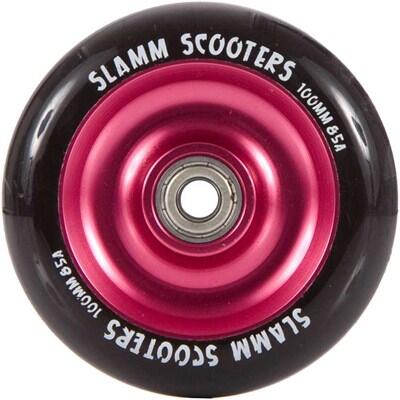 SLAMM Anodised Metal Core Scooter Wheel and Bearings