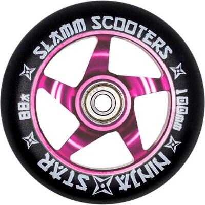 SLAMM Ninja Star Alloy Core Scooter Wheel and Bearings