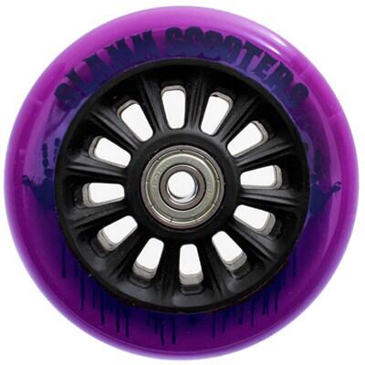 Nylon Core 100mm Scooter Wheel and Bearings 1/3