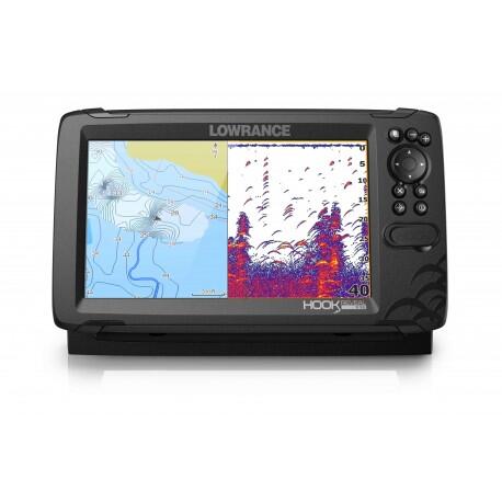 Power kit 10Ah+Sonda gps lowrance hook Reveal-9 with hdi