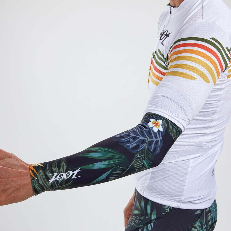 Calentadores de Brazo Ciclismo Hombre ZOOT LTD WAIKOLOA Azul Marino