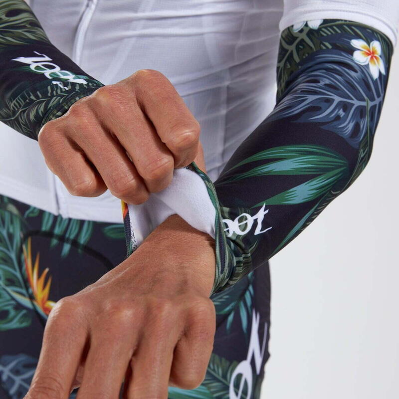 Calentadores de Brazo Ciclismo Hombre ZOOT LTD WAIKOLOA Azul Marino