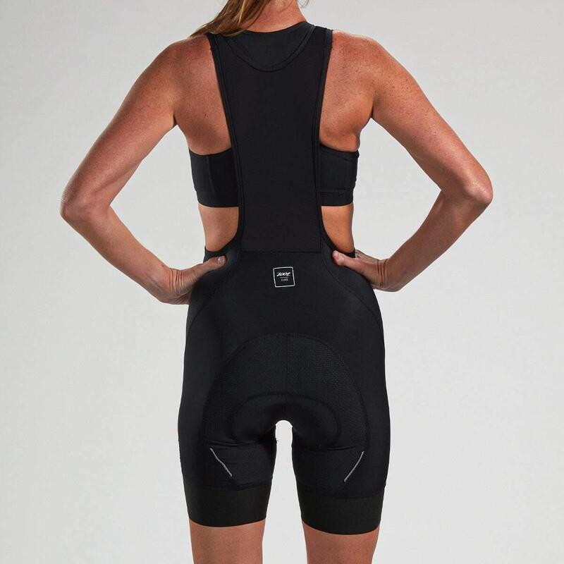 Sporthose Damen Fahrrad Thermo Bib Hose mit Trägern ELITE ZOOT