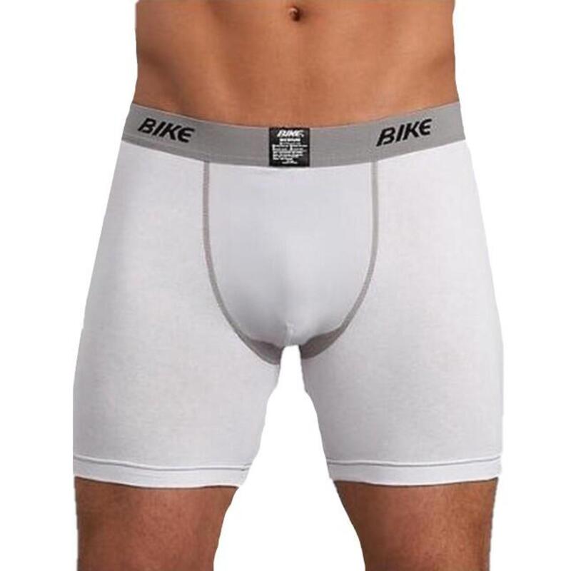 Performance Cotton Adult Baseball Boxer mit Token-Halter (Weiß)