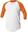 Honkbal - MLB - Baseball Shirt - Heren - 3/4 mouw - Volwassenen (Oranje)