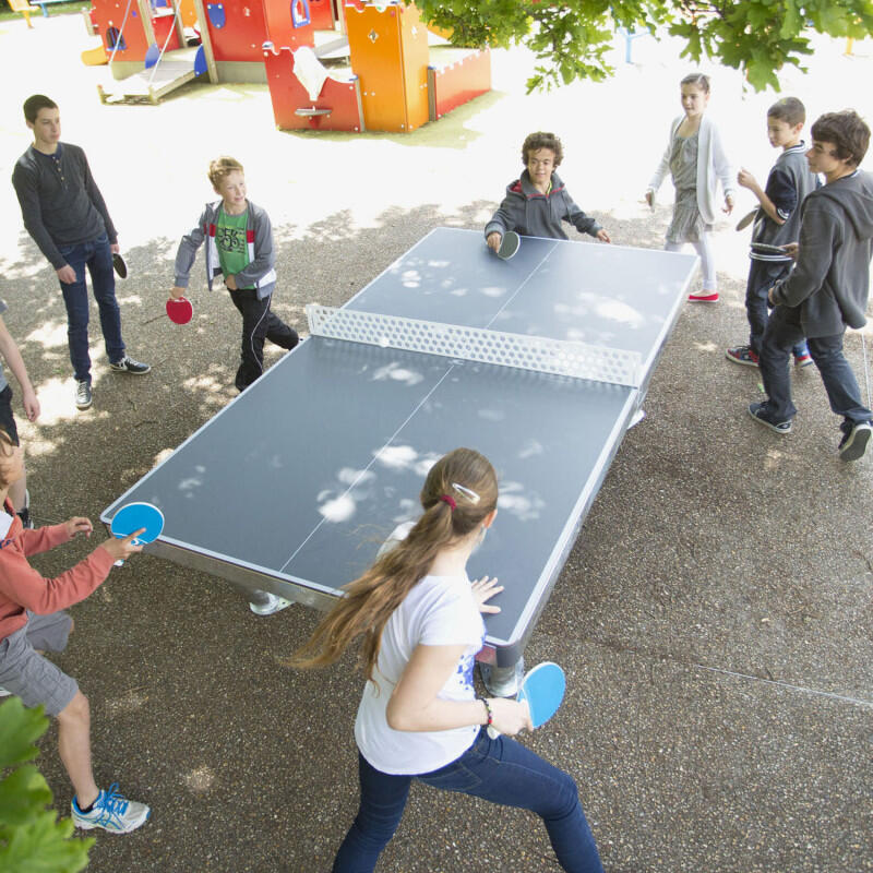 Masă de Ping Pong Exterior Gri