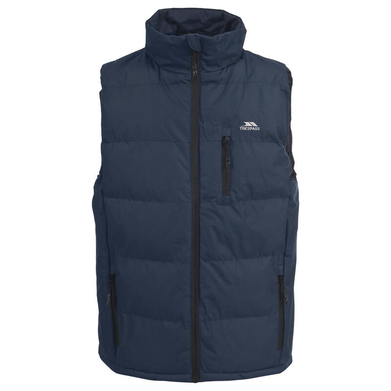 Heren Clasp Gewatteerde Bodywarmer (Donkerblauw)