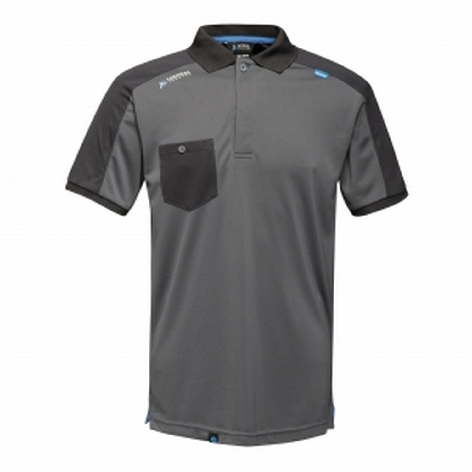 Men's OFFENSIVE polo shirt (Grey)